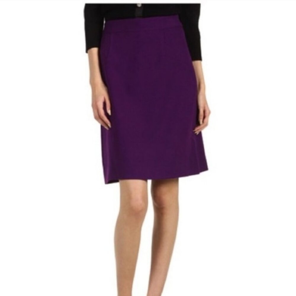 Kate Spade Tanisha Purple A-Line Skirt Size 2 EUC!
